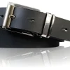 Anzuggürtel 3 cm, wertiges Leder, selber kürzbar, bis Bundweite 125cm