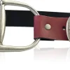 ASCOT Damen Ledergürtel Steigbügel-Gürtelschnalle, Taillengürtel aus Leder
