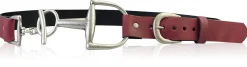 ASCOT Damen Ledergürtel Steigbügel-Gürtelschnalle, Taillengürtel aus Leder