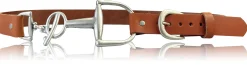ASCOT Damen Ledergürtel Steigbügel-Gürtelschnalle, Taillengürtel aus Leder