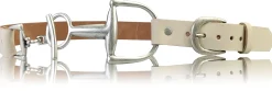 ASCOT Damen Ledergürtel Steigbügel-Gürtelschnalle, Taillengürtel aus Leder