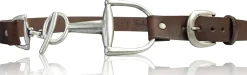 ASCOT Damen Ledergürtel Steigbügel-Gürtelschnalle, Taillengürtel aus Leder
