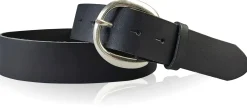 AUDREY: Damen Ledergürtel 4 cm in aktuellen Farben mit halbrunder Gürtelschnalle