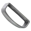 Best Patina® Edelstahlschlaufe, silberfarbig, gebürstet, für 4 cm Riemen