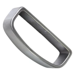 Best Patina® Edelstahlschlaufe, silberfarbig, gebürstet, für 4 cm Riemen