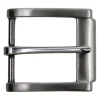 Best Patina® Edelstahlschnalle, silberfarbig, gebürstet, für 4 cm Riemen