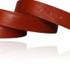 Best Patina® hochwertiger Wechselgürtel, 3,5 cm, pflanzlich gegerbtes Sattlerleder