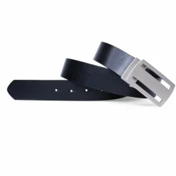 Best Patina® hochwertiger 3,5 cm Herrengürtel, Edelstahlschnalle, pflanzlich gegerbtes Sattlerleder