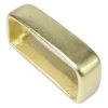 Best Patina® Messingschlaufe, gebürstet, für 4 cm Riemen