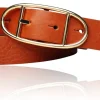 Best&Timeless hochwertiger Damen Ledergürtel 3 cm, goldene Gürtelschnalle, vegetabiles Leder