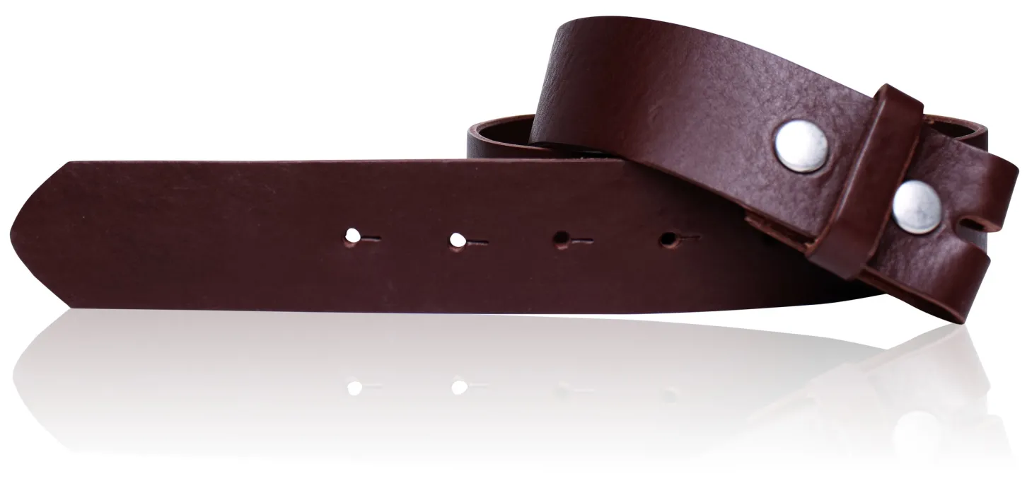 Best&Timeless hochwertiger Wechselgürtel für 3,5 cm Gürtelschnallen, Damen Ledergürtel, Vollleder