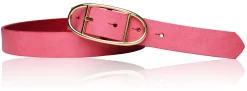 Best&Timeless hochwertiger Damen Ledergürtel 3 cm, goldene Gürtelschnalle, vegetabiles Leder