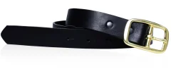Best&Timeless hochwertiger Damen Ledergürtel 2,5 cm, massiv Messing Gürtelschnalle, vegetabiles Leder