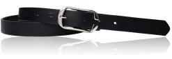 Best&Timeless hochwertiger Damen Ledergürtel 2,5 cm, silberne Gürtelschnalle, vegetabiles Leder