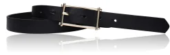 Best&Timeless hochwertiger Damen Ledergürtel 2,5 cm, goldene Gürtelschnalle, vegetabiles Leder
