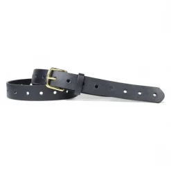 Best&Timeless hochwertiger Gürtel 3 cm, vergoldete Schnalle, durchgelocht