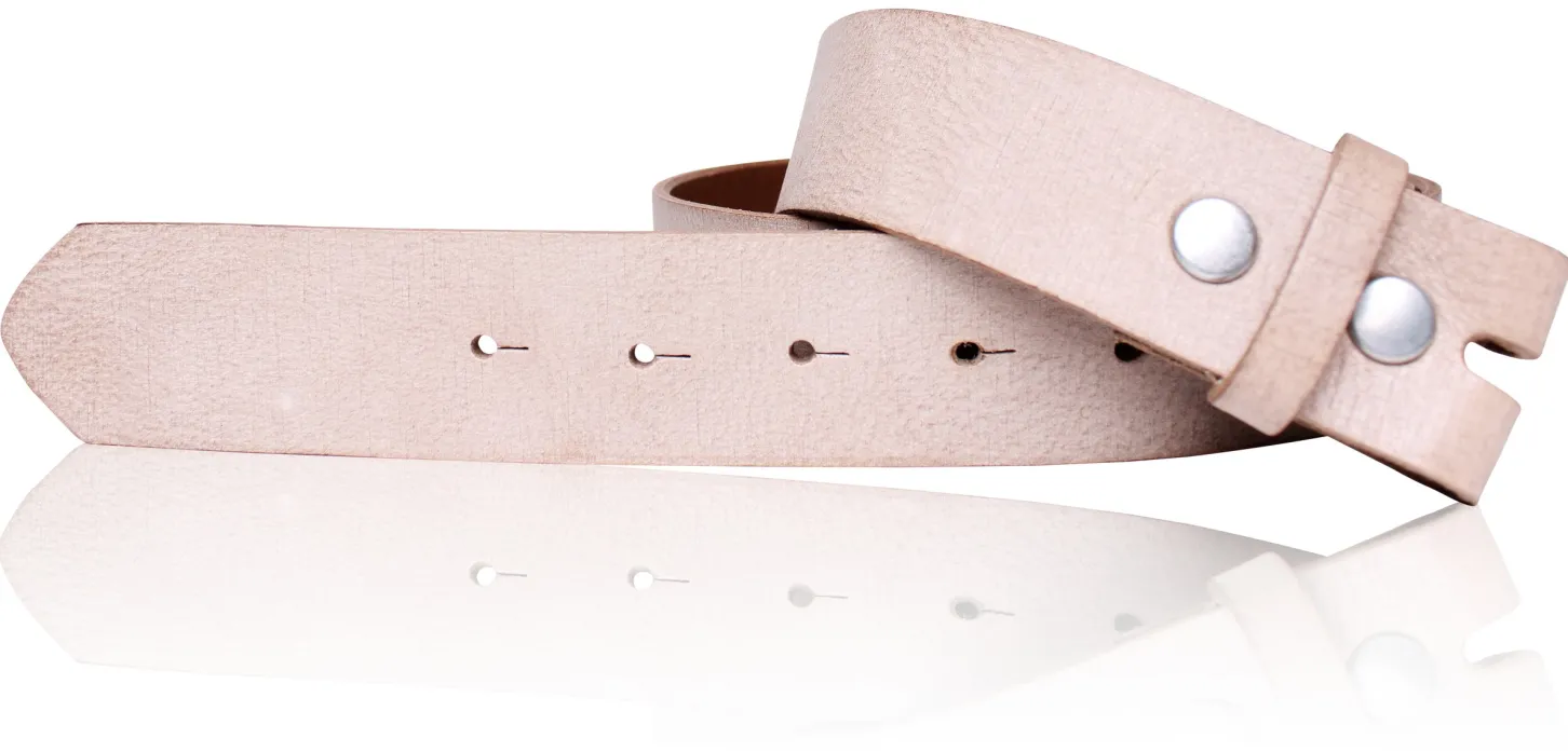 Best&Timeless hochwertiger Wechselgürtel für 3,5 cm Gürtelschnallen, Damen Ledergürtel, Vollleder