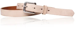 Best&Timeless hochwertiger Damen Ledergürtel 2,5 cm, Edelstahl Gürtelschnalle, vegetabiles Leder