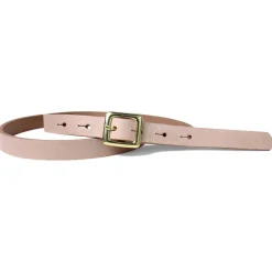 Best&Timeless hochwertiger Damen Ledergürtel 2 cm, Messing Gürtelschnalle, vegetabiles Leder