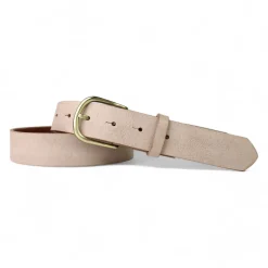 Best&Timeless hochwertiger Damen Ledergürtel 3,5 cm, Messing Gürtelschnalle