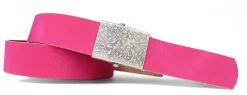 COMFORT LADIES Damen Gürtel stufenlos verstellbar, 4 cm, Koppelschnalle floral, selbst kürzbar