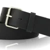 DER KLASSIKER sportlicher Herrengürtel 38mm mit Rollschnalle aus Stahl, Jeansgürtel 100% Rindleder