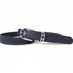 Gürtel Damen mit verzierter Schmuckschnalle und passender Schlaufe, 3 cm