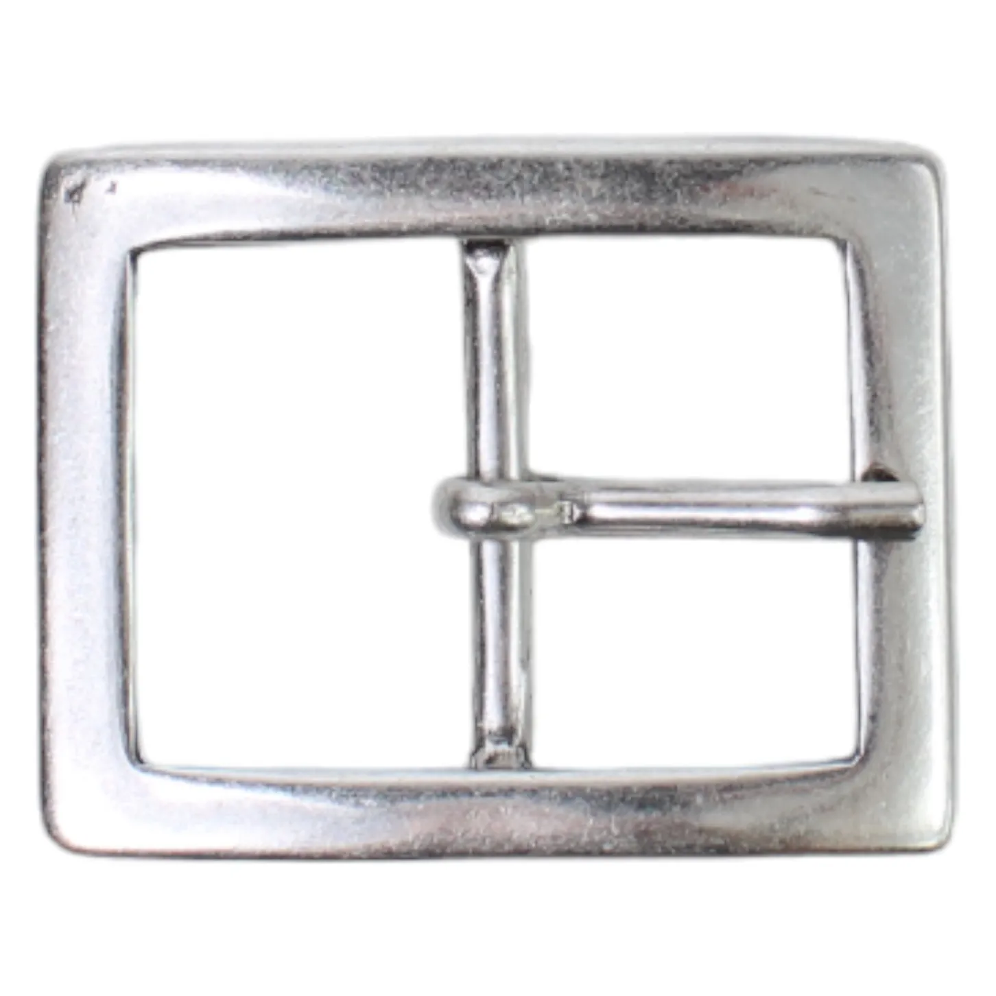 Gürtelschnalle 3 cm silber, Dornschnalle, klassisches Design