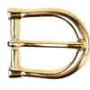 Gürtelschnalle gold, Hufeisen Gürtelschnalle 2,3 cm