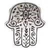 Gürtelschnalle Hand der Fatima 4 cm altsilber