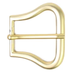 Gürtelschnalle in gold, tolle Form, 3 cm Gürtelriemen