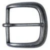 Gürtelschnalle, massiv Messing, zeitlose Gürtelschnalle 3,5 cm