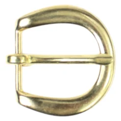 Gürtelschnalle, massiv Messing, zeitlose Gürtelschnalle 2,5 cm