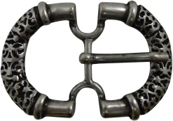 Gürtelschnalle mit aparter Verzierung, ovale Gürtelschnalle für Damen 2 cm