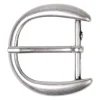 Gürtelschnalle silber, Dornschnalle für 4 cm Riemen