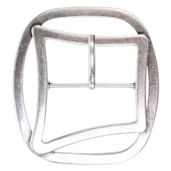 Gürtelschnalle silber, Dornschnalle für 4,5 cm Riemen