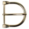 Gürtelschnalle vergoldet, Dornschnalle Damen, 3,5 cm