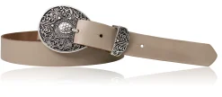 KAIRO modischer Gürtel 2,5 cm mit dekorativer Gürtelschnalle & Schlaufe