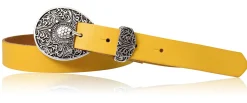KAIRO modischer Gürtel 2,5 cm mit dekorativer Gürtelschnalle & Schlaufe
