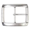 Klassische Gürtelschnalle silber, Dornschnalle, Gürtelschließe 4,5 cm