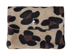 Kleine Geldtasche, sehr weich, mit Münzfach, echt Leder