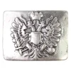 Koppelschnalle, Tracht für 4 cm Gürtelriemen, altsilber