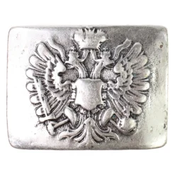 Koppelschnalle, Tracht für 4 cm Gürtelriemen, altsilber