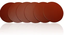 Leder Glasuntersetzer, abwaschbar, 6er-set, viele Farben