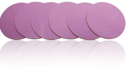 Leder Glasuntersetzer, abwaschbar, 6er-set, viele Farben