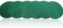 Leder Glasuntersetzer, abwaschbar, 6er-set, viele Farben