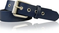 LONDON: angesagter Ösengürtel 4 cm mit Rollschnalle, Retro-Gürtel