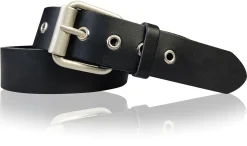 LONDON: angesagter Ösengürtel 4 cm mit Rollschnalle, Retro-Gürtel