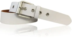 LONDON: angesagter Ösengürtel 4 cm mit Rollschnalle, Retro-Gürtel