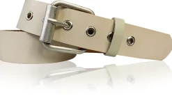 LONDON: angesagter Ösengürtel 4 cm mit Rollschnalle, Retro-Gürtel